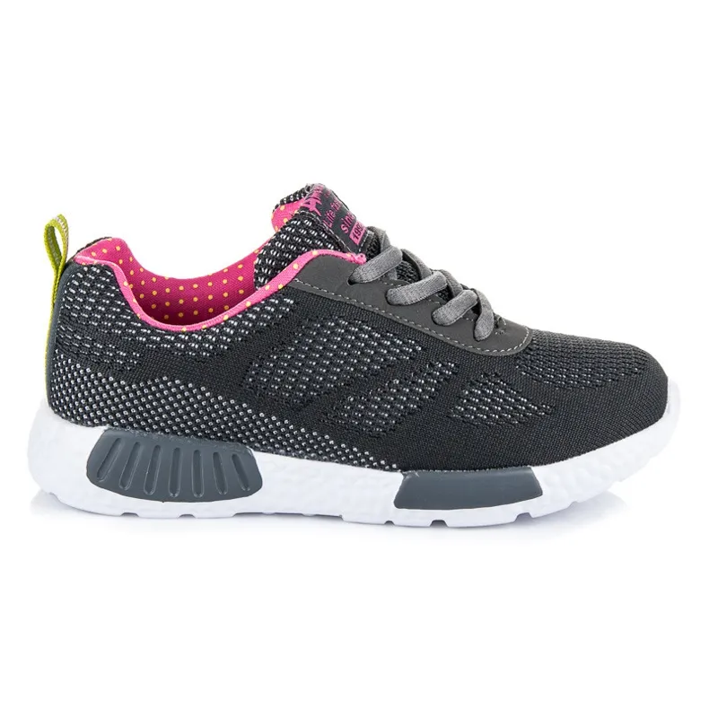 American Club Sport kinderschoenen grijs