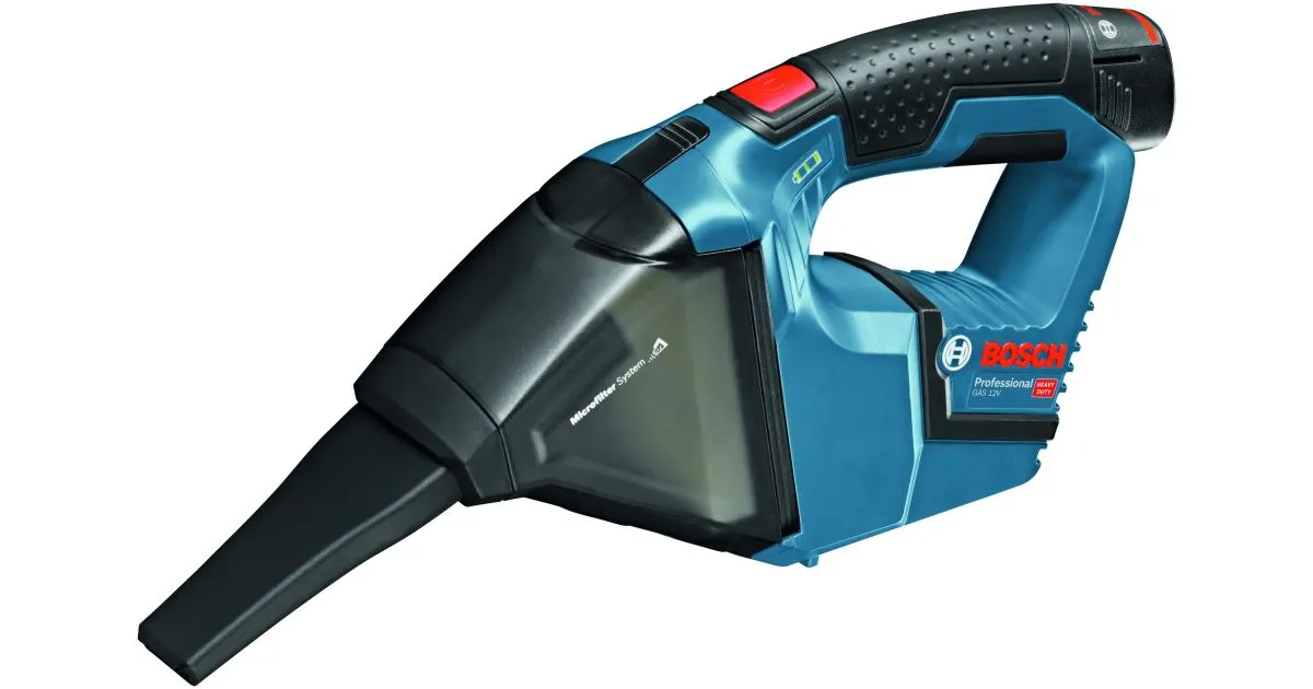 Bosch GAS 12V Professional Accustofzuiger (zonder accu en oplader) 06019E3000