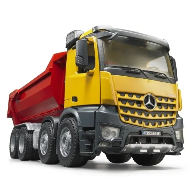 BRUDER 03623  MERCEDES BENZ AROCS HALFPIPE KIEPVRACHTWAGEN 1:16