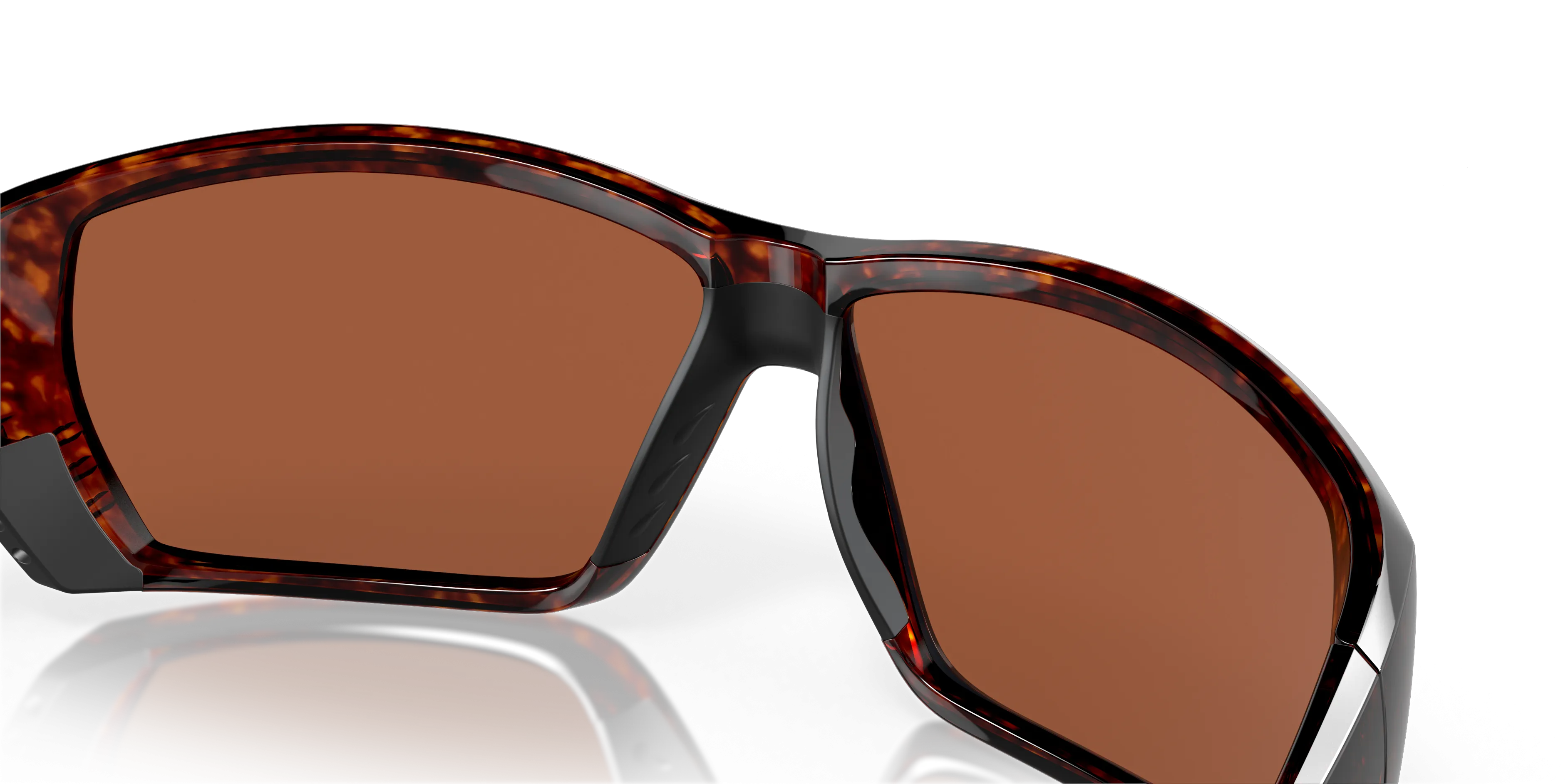 COSTA 6S9009 TUNA ALLEY XL (62  11) GEPOLARISEERD WITH GROEN LENSES AND TORTOISE FRAME