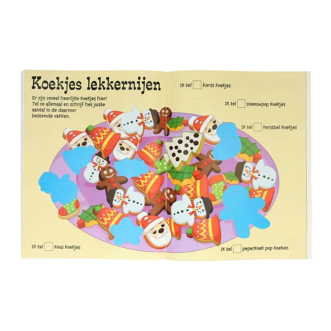 FANTASTISCH STICKERS EN ACTIVITEITEN KERSTPRET