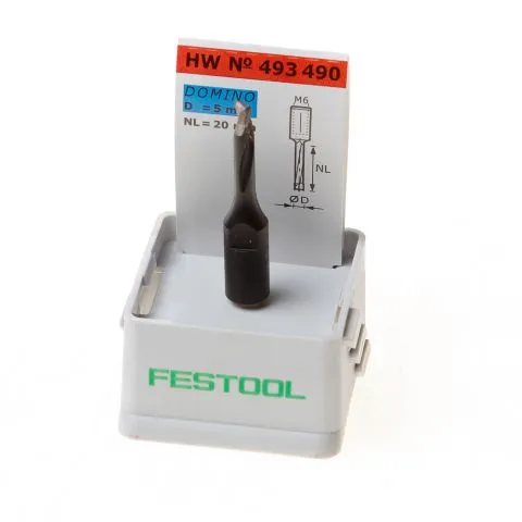 FESTOOL FREES DOMINO DIAMETER 5 X LENGTE 20MM HWDF500 493490