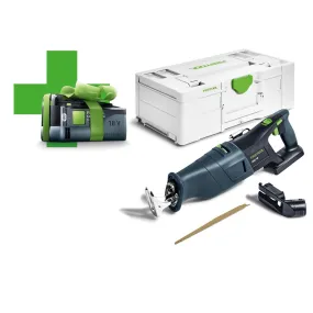 Festool RSC 18 EB-Basic-5,0 Accu Reciprozaag 18V 5.0Ah in Systainer - 578409