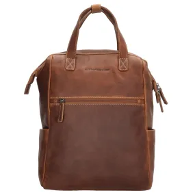 Hide & Stitches Japura Rugzak - Cognac
