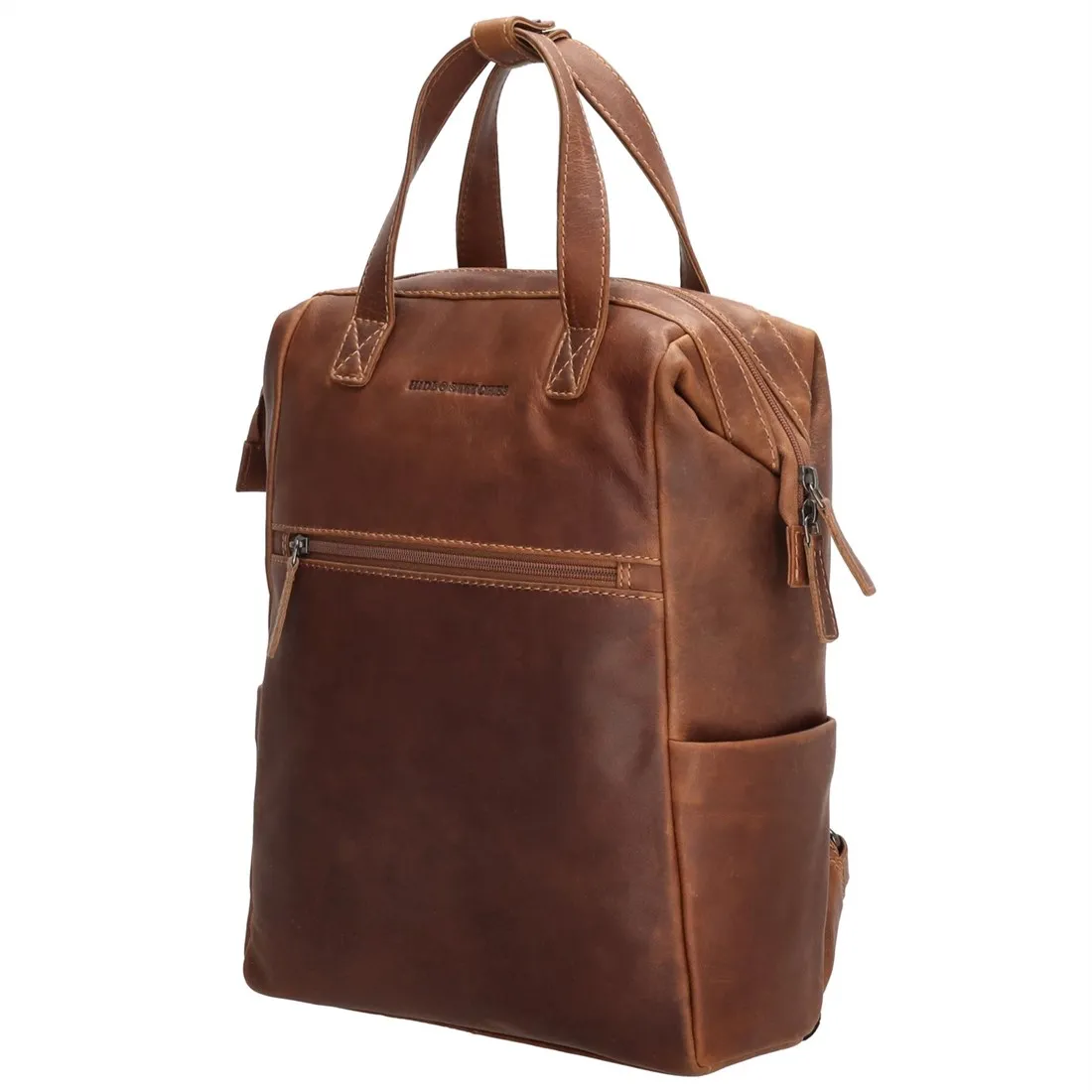 HIDE & STITCHES JAPURA RUGZAK  COGNAC