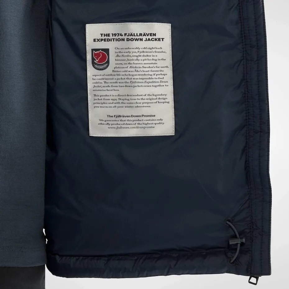Jas Fjallraven Women Expedition Pack Down Hoodie Deep Forest