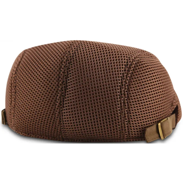 Klassieke heren pet ademend bruin