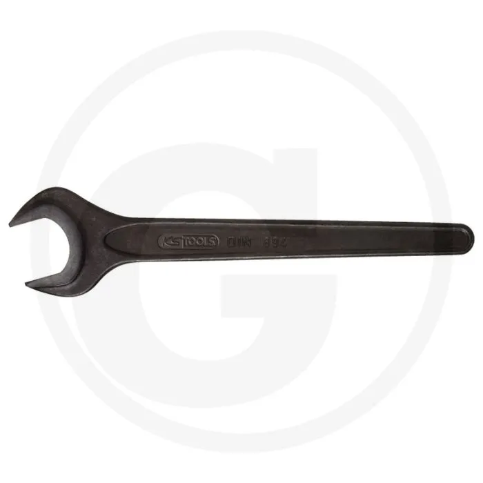 KS TOOLS MACHINESTEEKSLEUTEL, 41 MM  DIN 894 / ISO 3380, MAULSTELLUNG 15° ABGEWINKELT, PHOSPHATIERT, VERGüTUNGSSTAHL