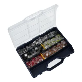 Lasklem assortimentsdoos voor massief 5 types - 450 stuks