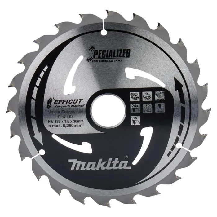 MAKITA E12164 CIRKELZAAGBLAD WPC