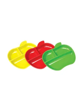 Munchkin Lil' Apple Plates 6mnd+ (3 Stuks)