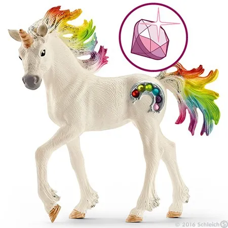 Schleich 70525  Regenboog Eenhoorn veulen Bayala