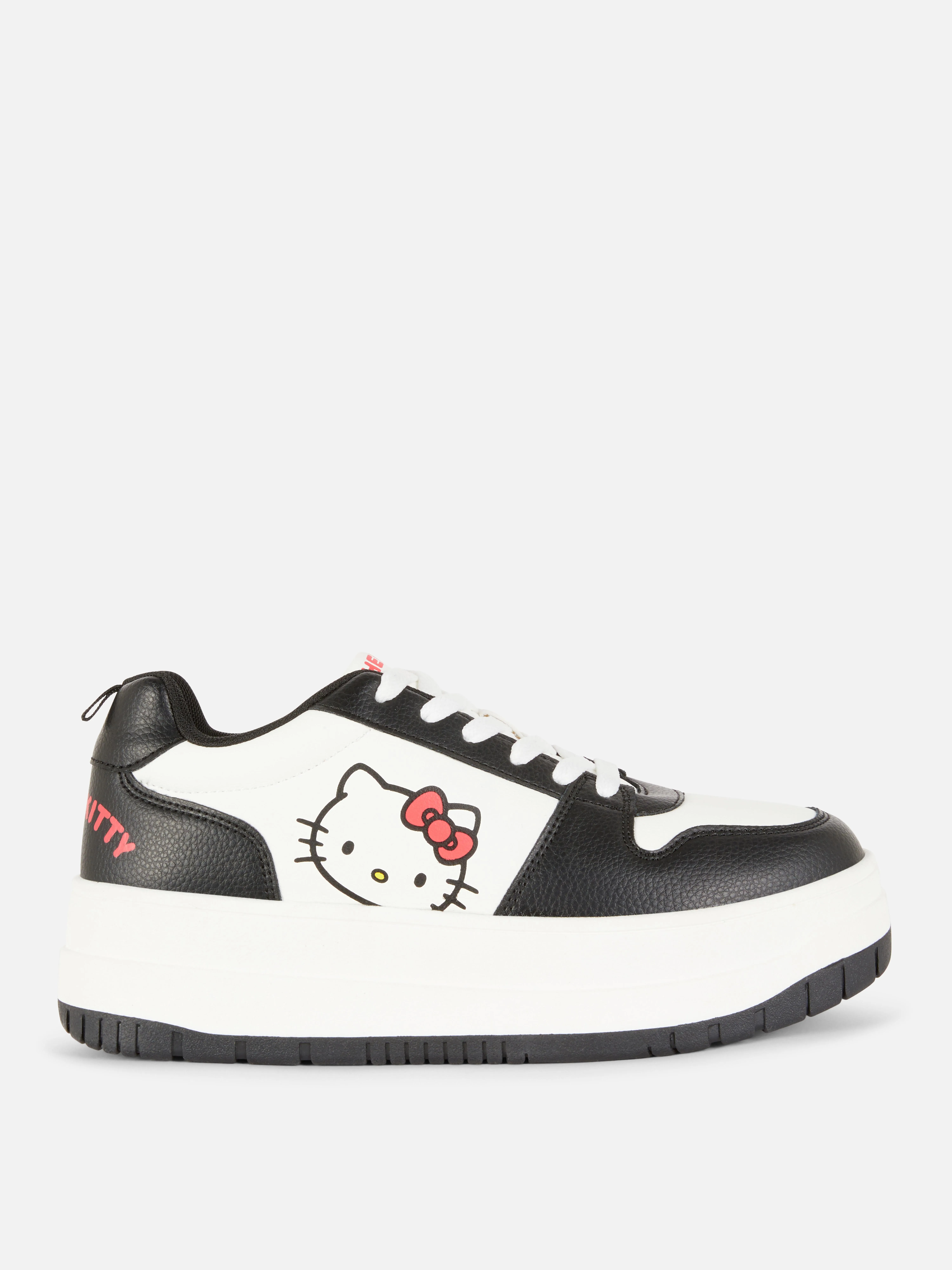 Sneakers met plateauzool Hello Kitty