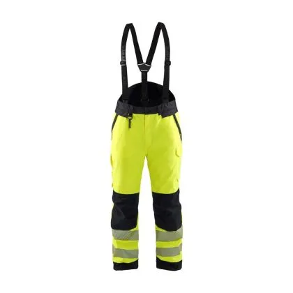 WINTERWERKBROEK HIGH VIS 1875/1977/3399  HIGH VIS GEEL/ZWART  XXLT